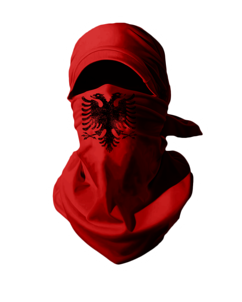 Shirtmask Albanien